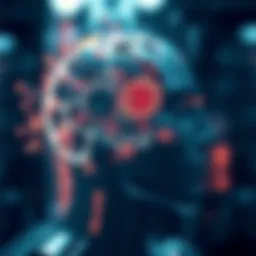 Visual representation of AI technology