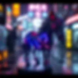 A vivid digital artwork showcasing the fusion of technology and creativity in NFTs.
