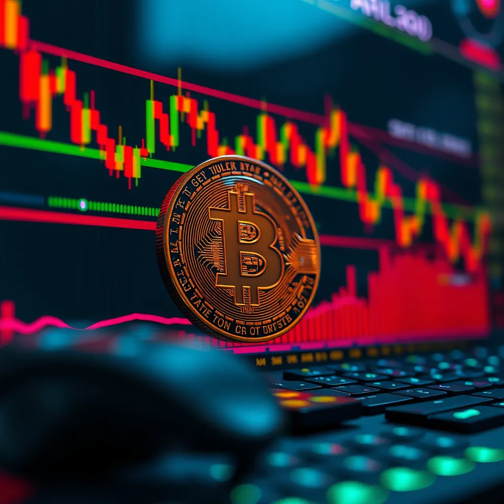 비트코인 차트와 달러 환율 분석